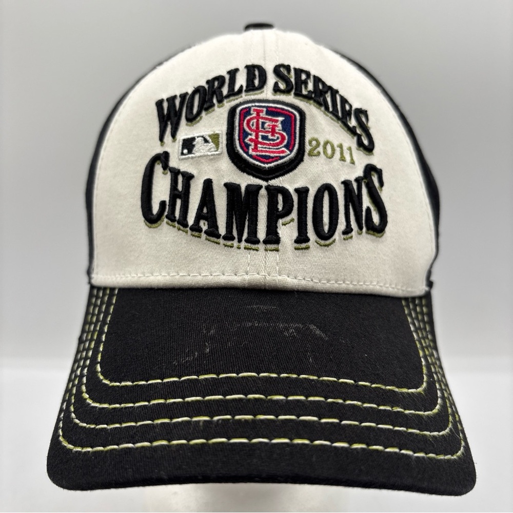 St Louis Cardinals 2011 World Series Champ Hat New Era 39Thirty OSFM Stretch Fit